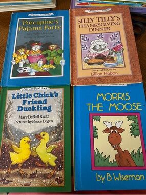 4 vintage children’s books